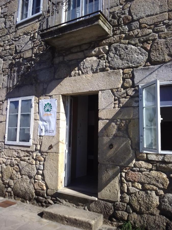 Albergue Alecer Caldas De Reis Bagian luar foto
